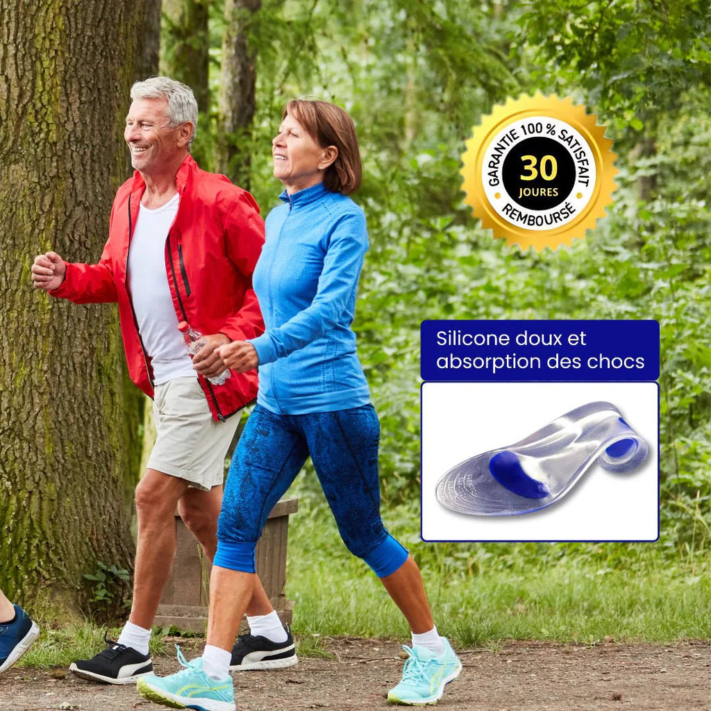 Semelle 100% Silicone - Qualité Médicale Premium